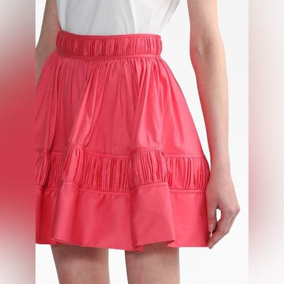 Aje Calder ruched-panel miniskirt size 8=US 4 - Picture 3 of 9